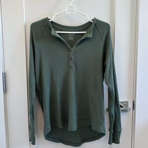 AMERICAN EAGLE waffle long sleeve size XS NWOT